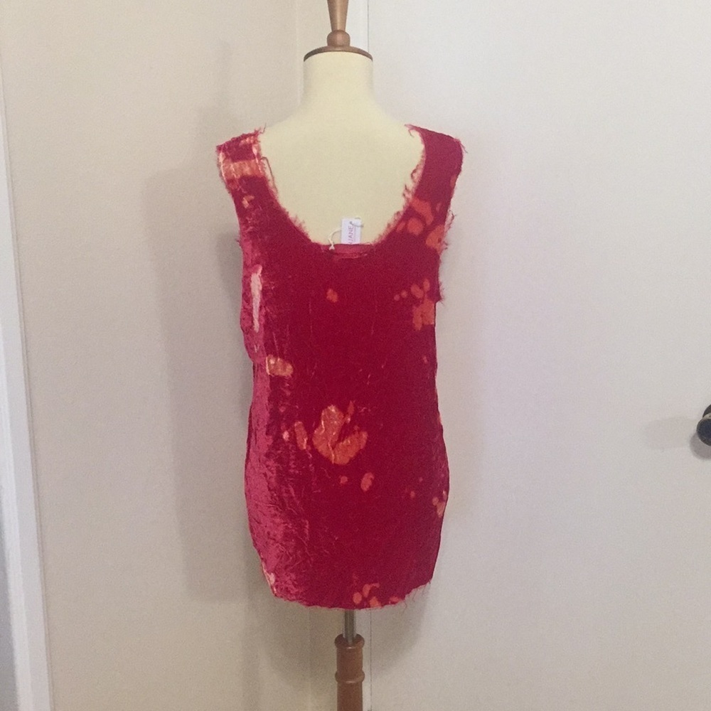 S LOVE TANJANE Velvet Top DD42 3774 - Picture 3 of 5